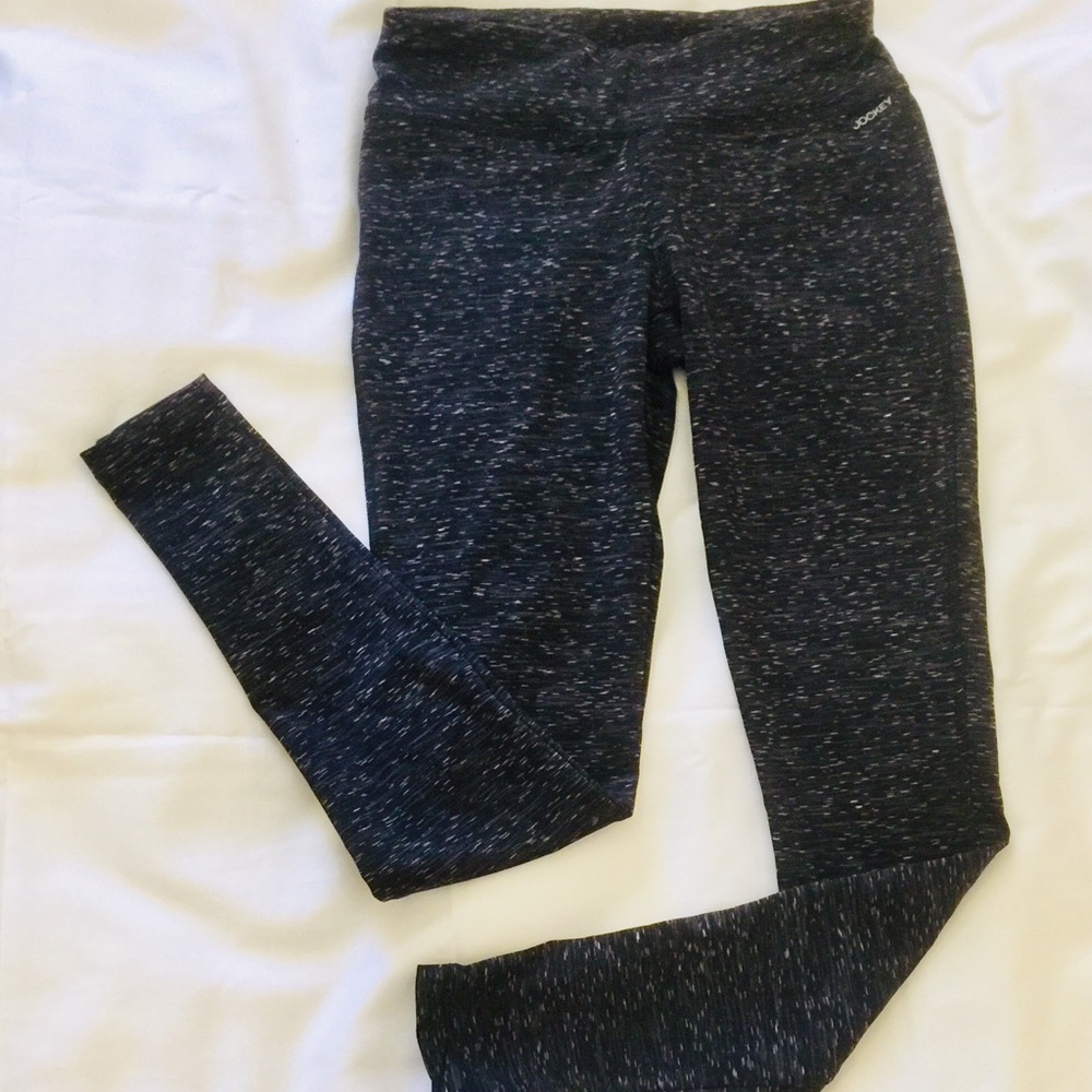 Jockey Black/White Activewear Leggings size XS